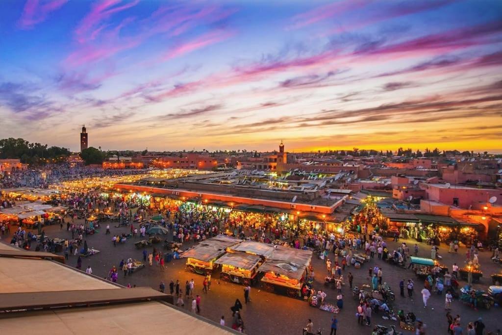 Luxury Refuge - Marrakech Centre Leilighet Marrakesh Eksteriør bilde
